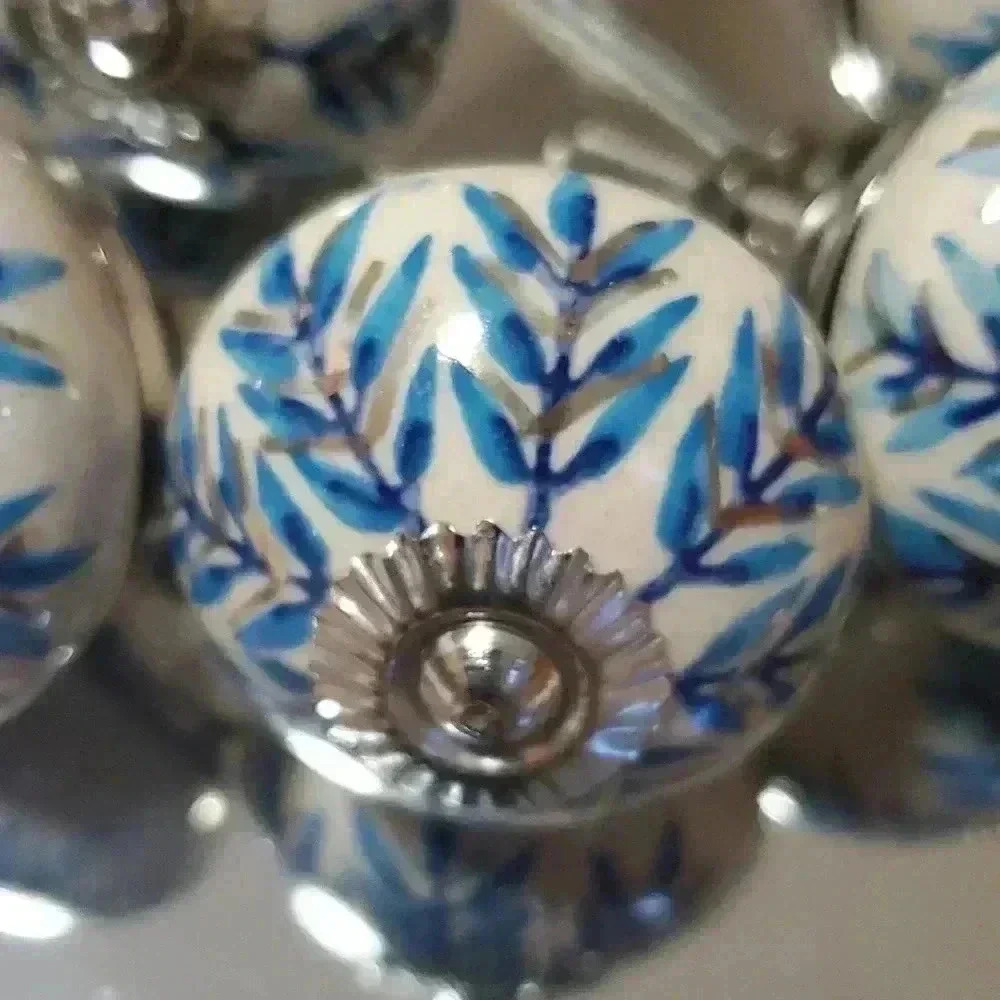 P8 Ceramic knobs  marine flower - Picture 2 of 4